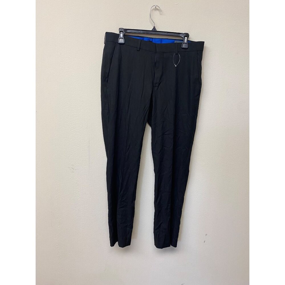Kenneth Cole Reaction Men's Black Techni Cole Suit Separate Slim Fit Pants NWT